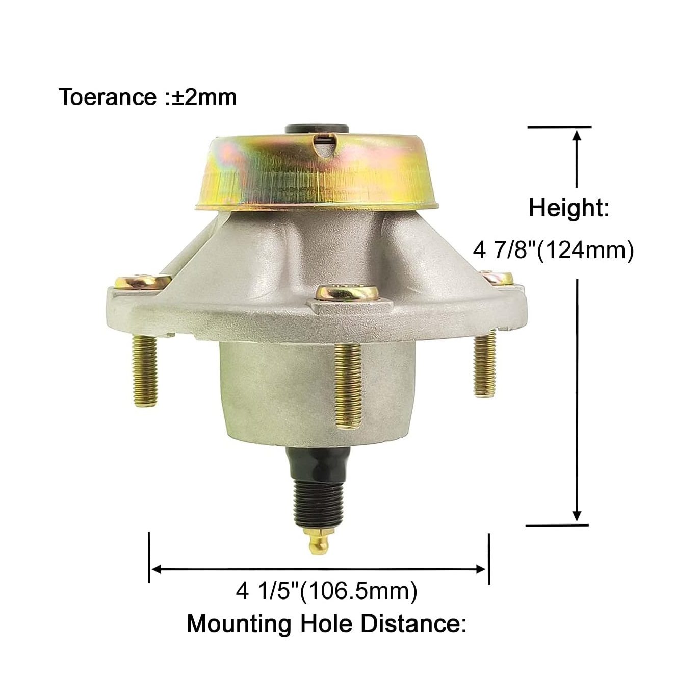Mower Spindle Assembly To Fit John Deere – Replaces AM144377 / AM135349 / AM124498 / AM131680 – For 42M / 48C / 54C / 62C Decks 4