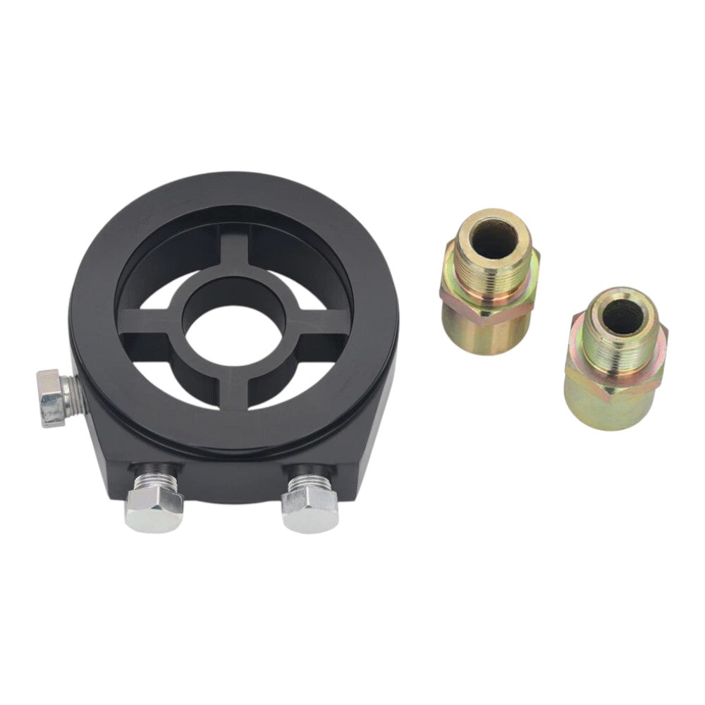 Oil Filter Sandwich Plate Adapter M20x1.5 3/4-16UNF | 3 x 1/8 NPT Ports