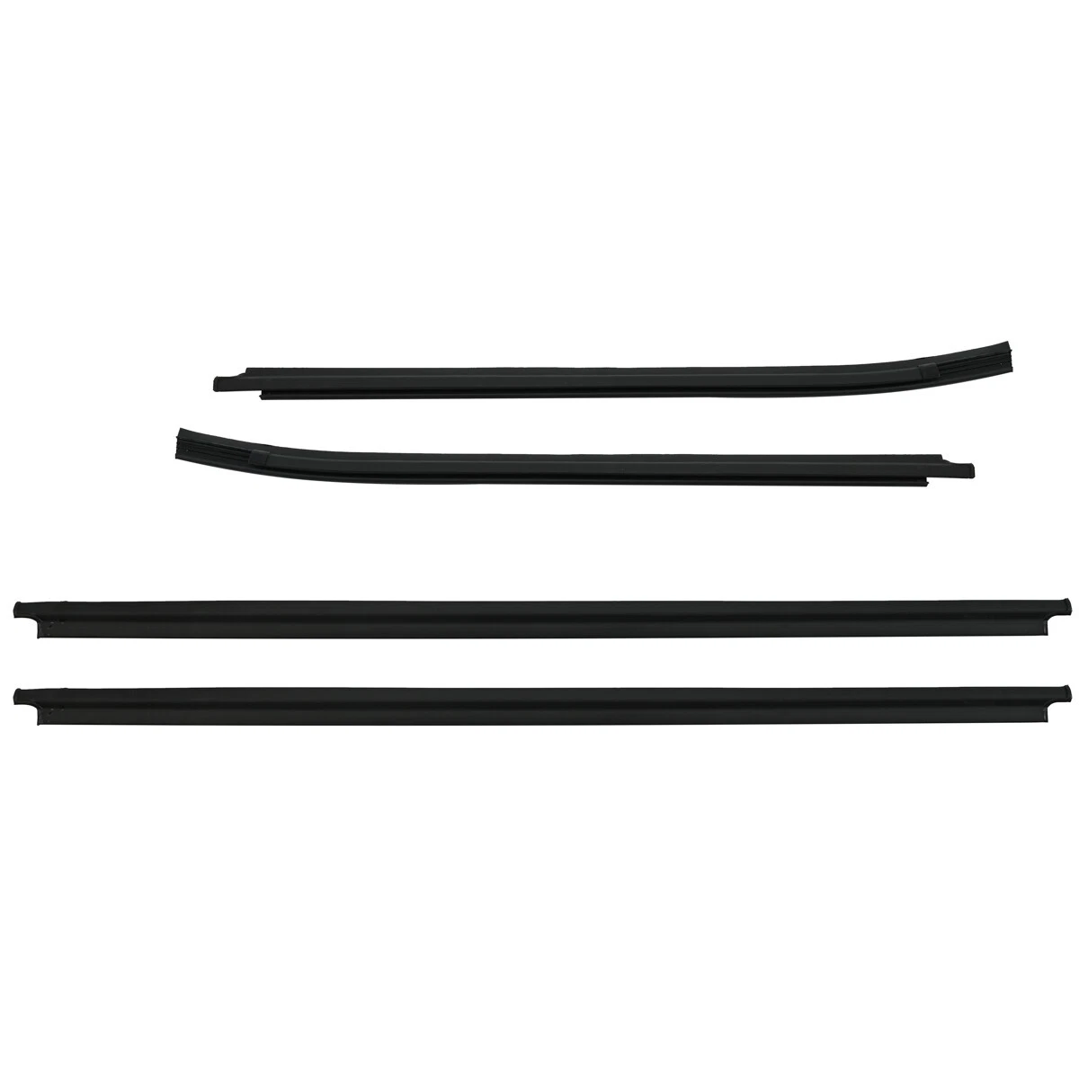 Outer Window Seals Weatherstrip Set for Toyota Hilux SR5 Vigo 2005-2015 4 Door