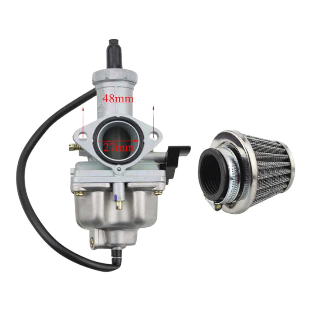 PZ27 Carburetor – To Fit 125cc, 150cc, 200cc, 250cc ATV, Go-Kart, Dirt Bike 5