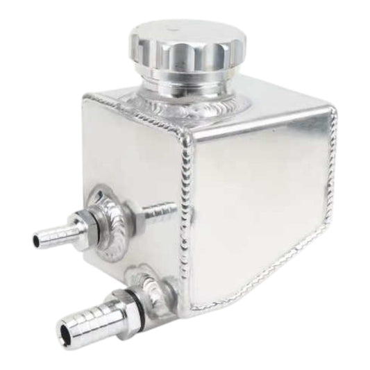 Power Steering Reservoir – Fits Holden Commodore VT VX VU VY VZ VE – V6 & LS-Series V8 – Silver Billet Alloy