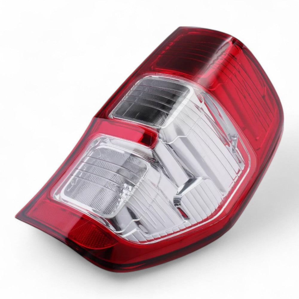 RH tail light for Ford Ranger 2012–2022, red lens with chrome inner panel 2