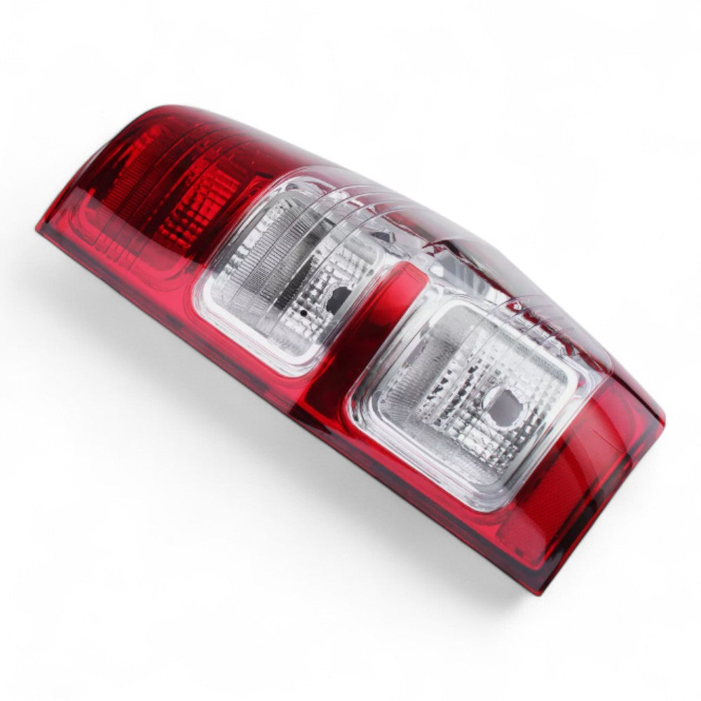 RH tail light for Ford Ranger 2012–2022, red lens with chrome inner panel 3