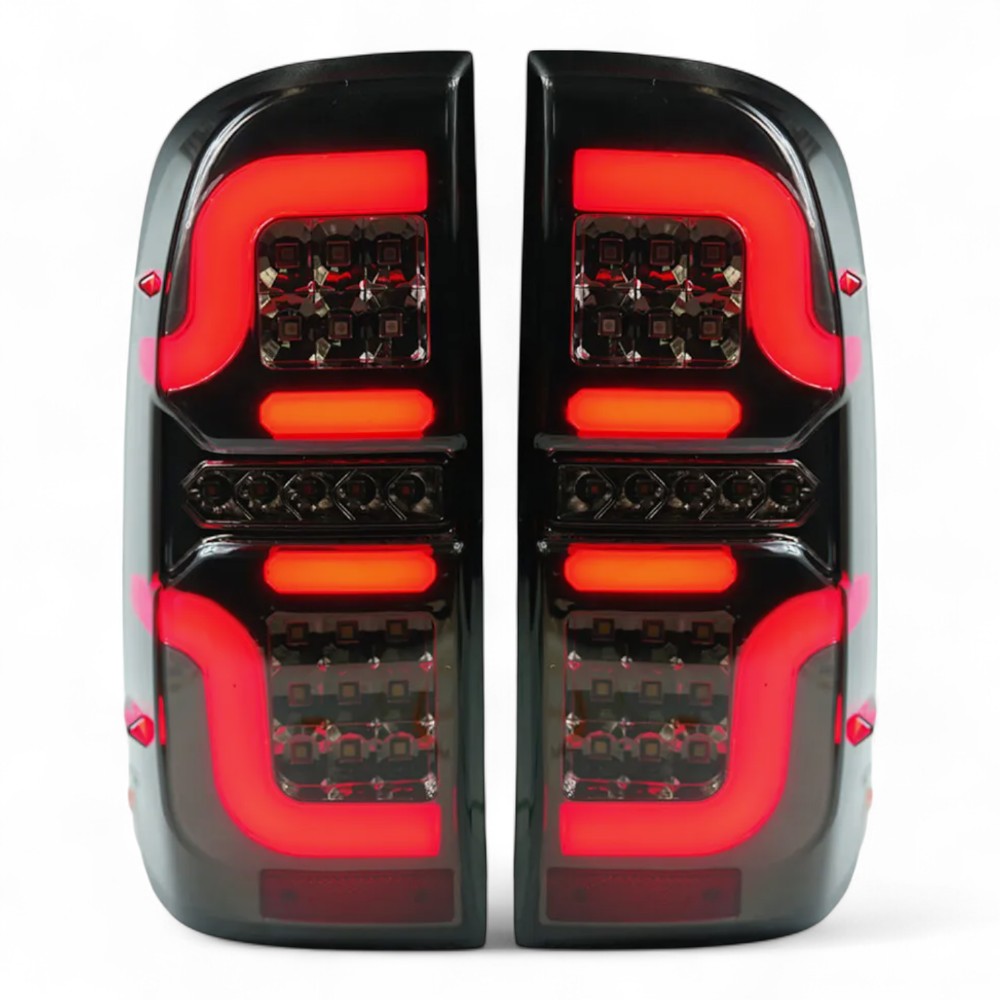 Tail Light Pair for Toyota Hilux 2005–2014 | Street Edition | Custom Rear Lighting Set - Partzo