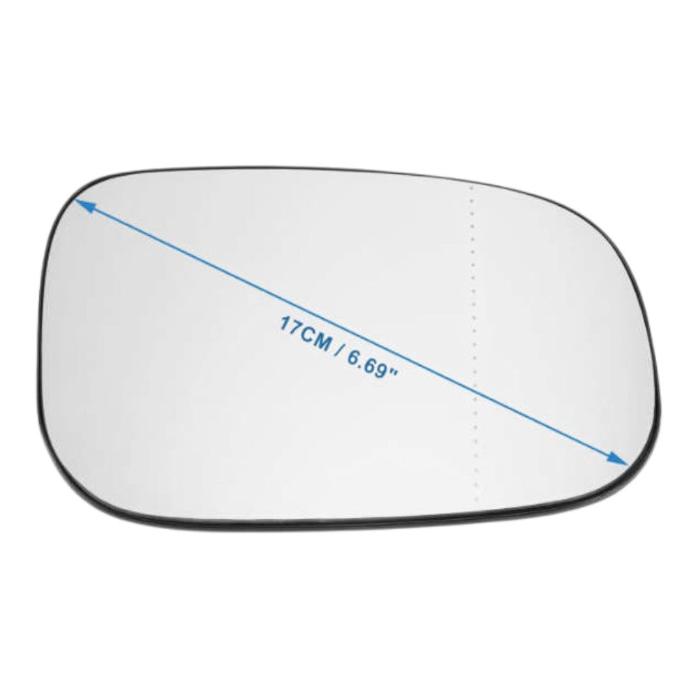 Right Side Mirror Glass Replacement – Fits Volvo C30 S60 C70 V50 S40 S80 V70 1