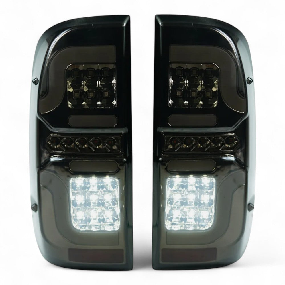 Tail Light Pair for Toyota Hilux 2005–2014 | Street Edition | Custom Rear Lighting Set - Partzo