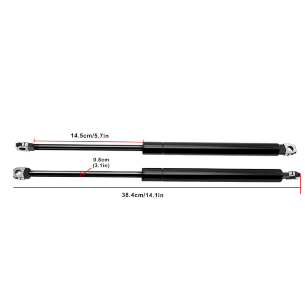 Bonnet Gas Struts for BMW E36 318i 325i 328i M3 (Pair) - Partzo