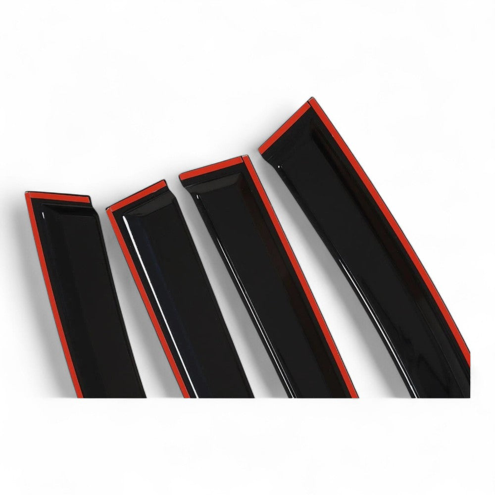 To Fit Holden Captiva Window Visors 2006–2019 – 4-Piece Weather Shield Set - Partzo