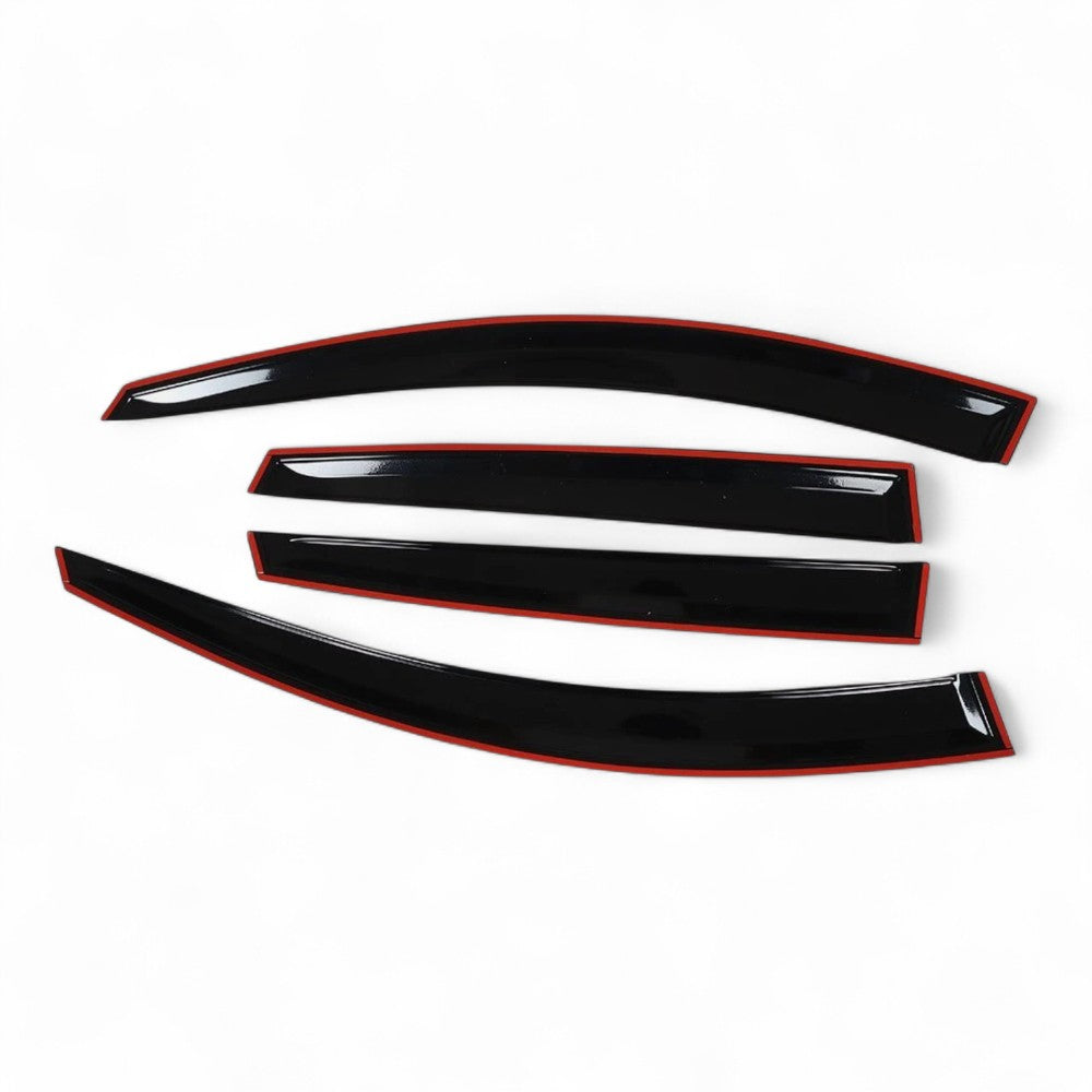 To Fit Holden Captiva Window Visors 2006–2019 – 4-Piece Weather Shield Set - Partzo