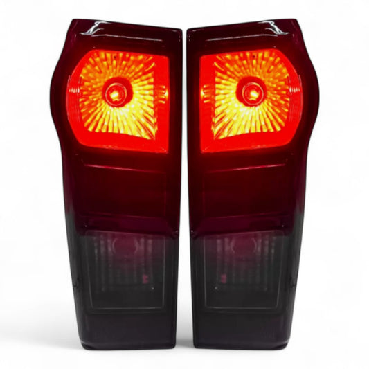 To Fit Isuzu D-MAX Tail Light 2012–2019 - Smoked Tail Light Pair - Partzo