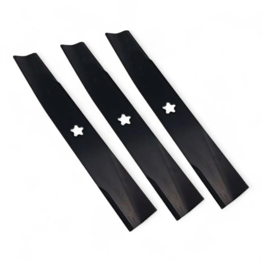 46" Ride-On Mower Blade Set (3-Pack) – To Fit Husqvarna YTH2546T, YTH2046 - Partzo