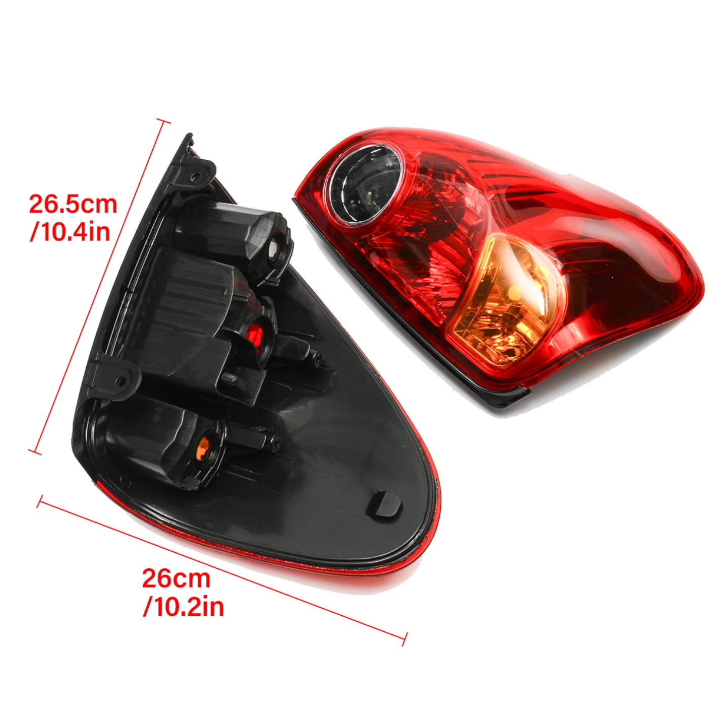 To Fit Pair Mitsubishi L200 Triton Tail Lights 2005–2015 – LH + RH Set - Partzo
