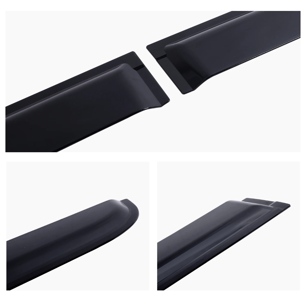 To Fit Toyota Hilux 2005–2015 Window Visors / Monsoon / Weather Shield