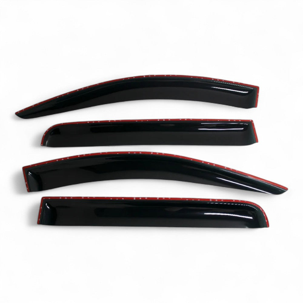 To Fit Mitsubishi Triton 2015–2023 Window Visors / Monsoon / Weather Shield