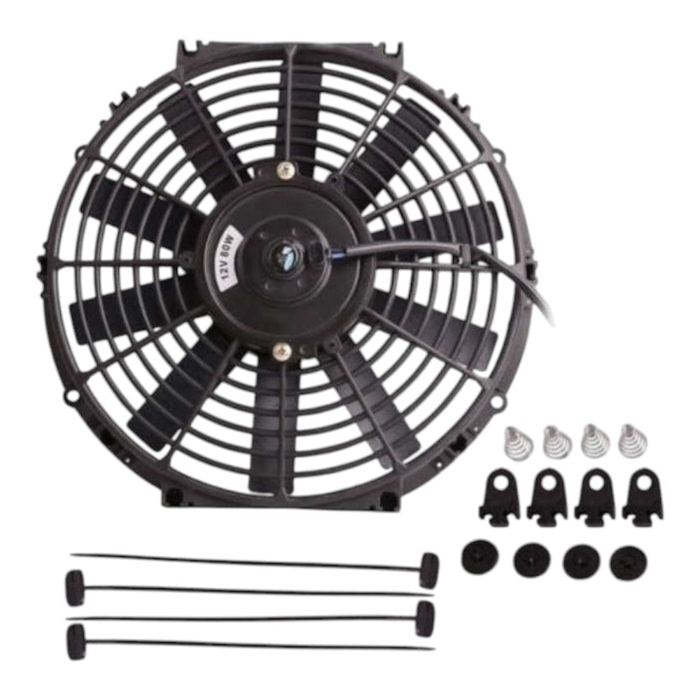 Radiator Cooling Fan – Universal 12V – Sizes 7" / 8" / 9" / 10" / 12" / 14" / 16"