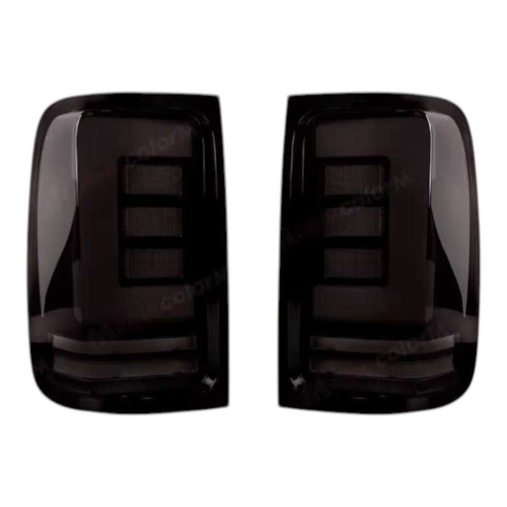 To Fit Pair Volkswagen Amarok LED Tail Light Set (Smoked) 2008–2022 – Complete LED Setup - Partzo