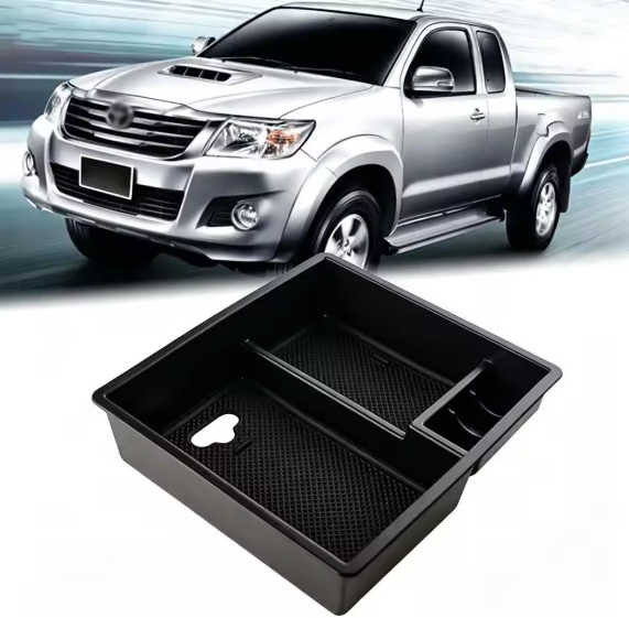Centre Console Armrest Storage Box for Toyota Hilux Fortuner 2004-2015 | Organizer Tray