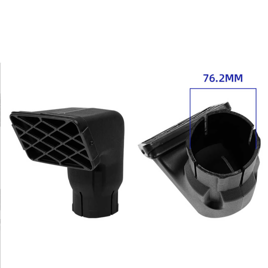 Snorkel Head 3" 76mm / 3.5" 89mm Air Ram Head Universal 4WD 4x4
