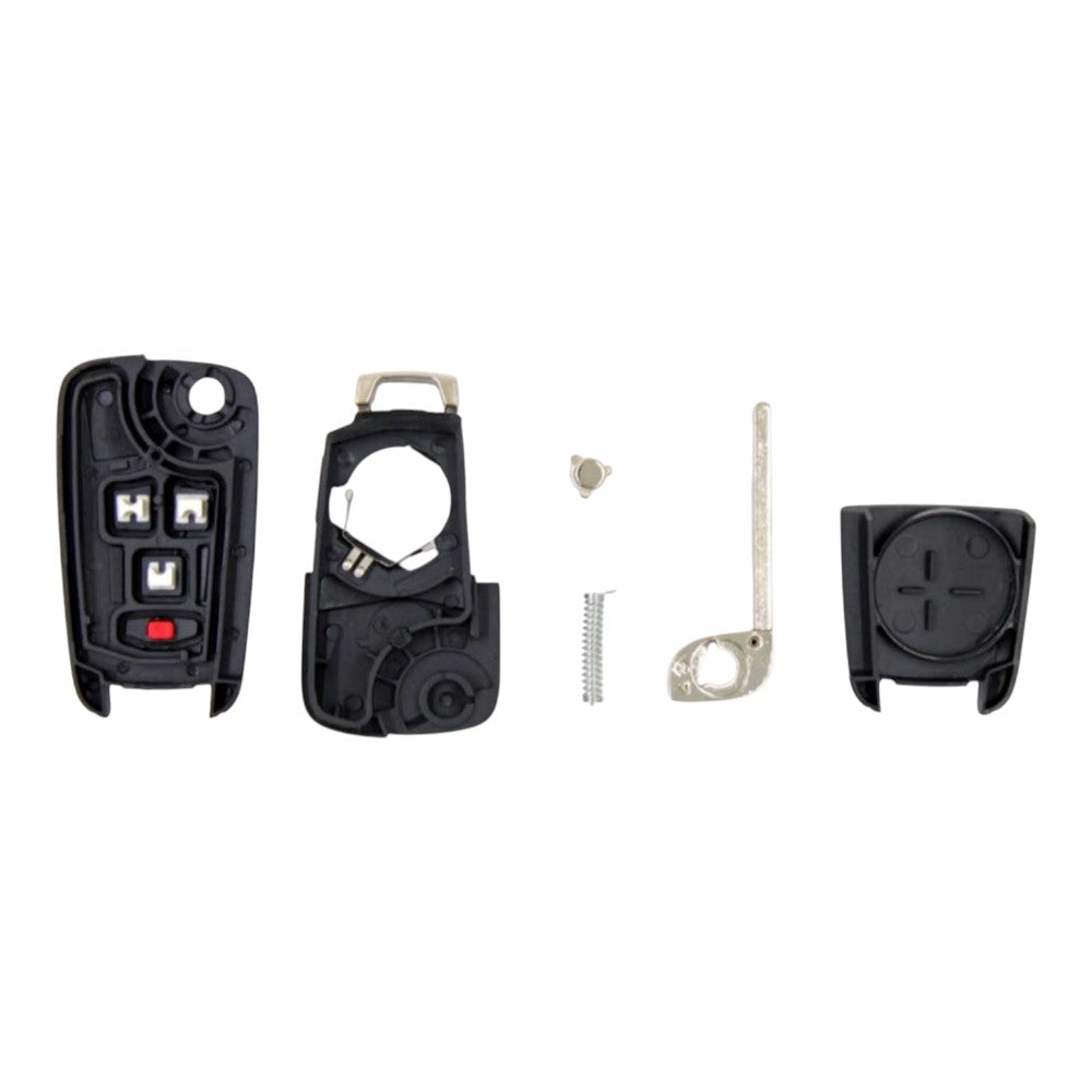 4 Button Remote Flip Key Shell for Holden Commodore VF Barina Cruze Trax