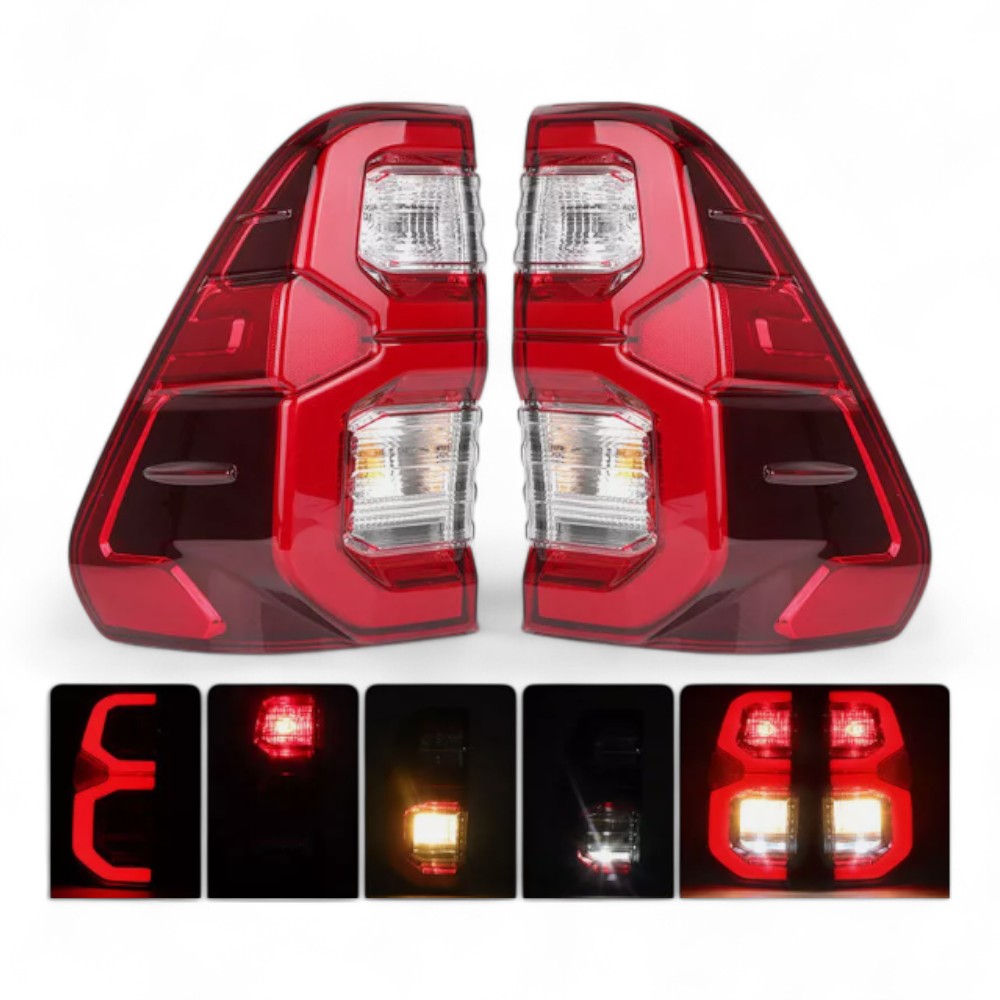 Tail light pair for Toyota Hilux 2020–2025 2