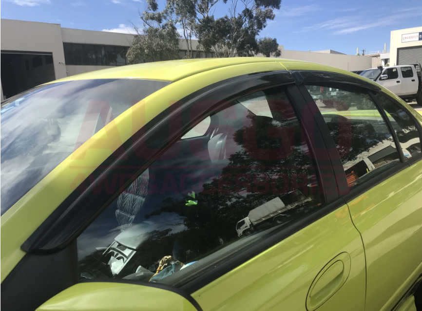 To Fit Ford Falcon BA / BF Sedan 2002–2008 Window Visors / Monsoon / Weather Shield 9