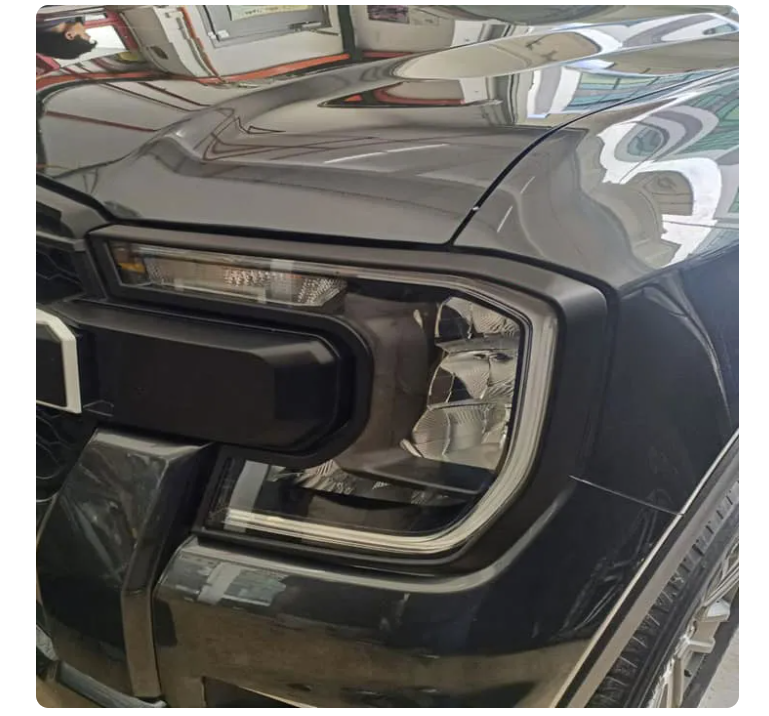 To Fit Ford Ranger Head Light Covers 2022+ 4