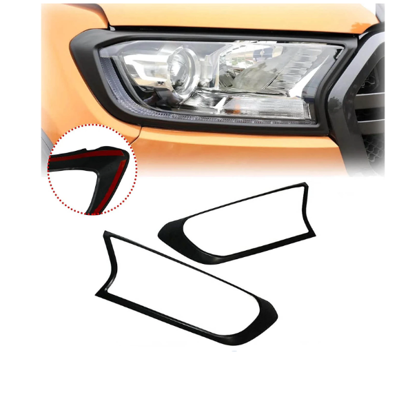 To Fit Ford Ranger Headlight Covers 1