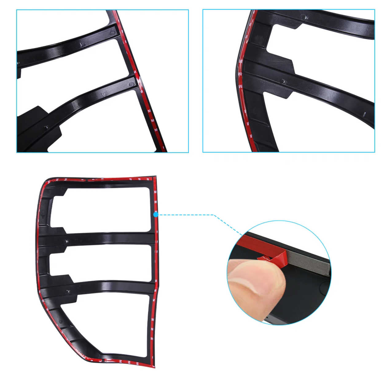 To Fit Ford Ranger Tail Light Covers  2