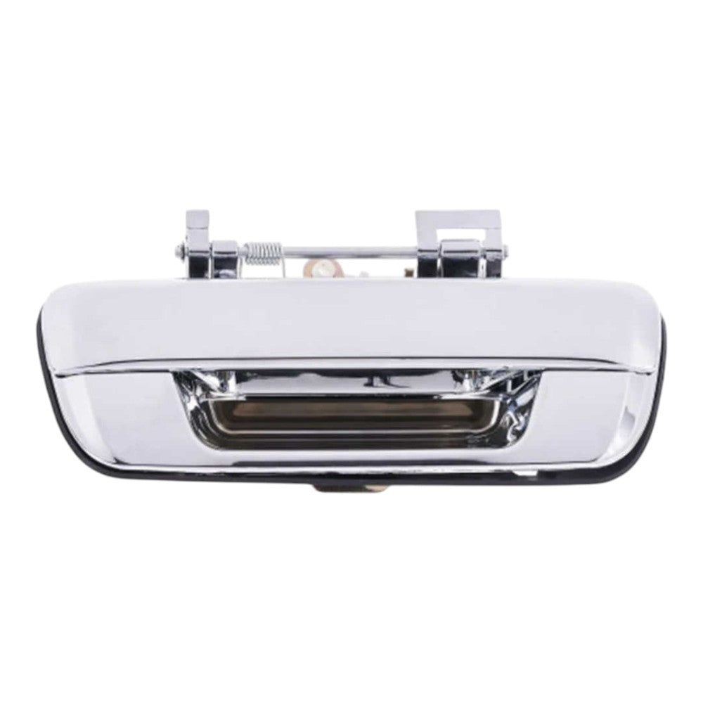 To Fit Holden Colorado RC / Rodeo RA / Isuzu D-MAX – Tailgate Handle (Chrome, No Keyhole) – 2002–2012 1