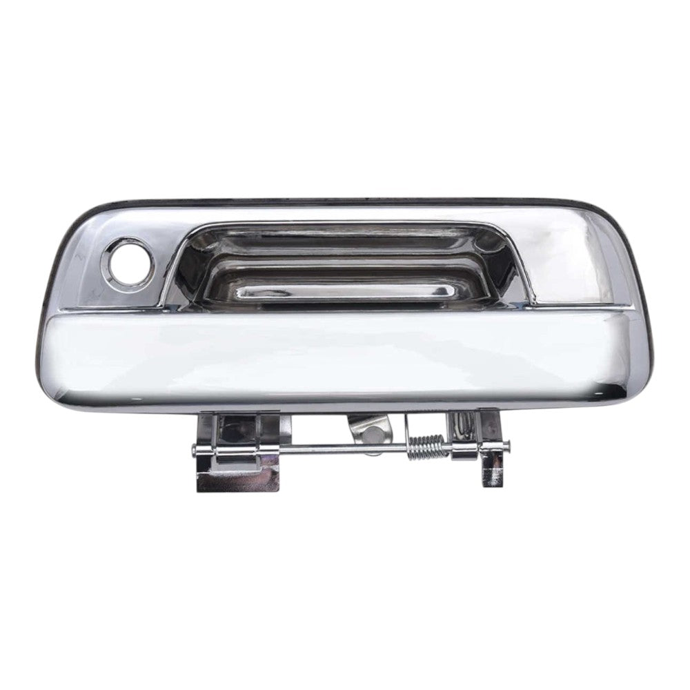 To Fit Holden Colorado RC / Rodeo RA / Isuzu D-MAX – Tailgate Handle with Keyhole (Chrome) – 2002–2012