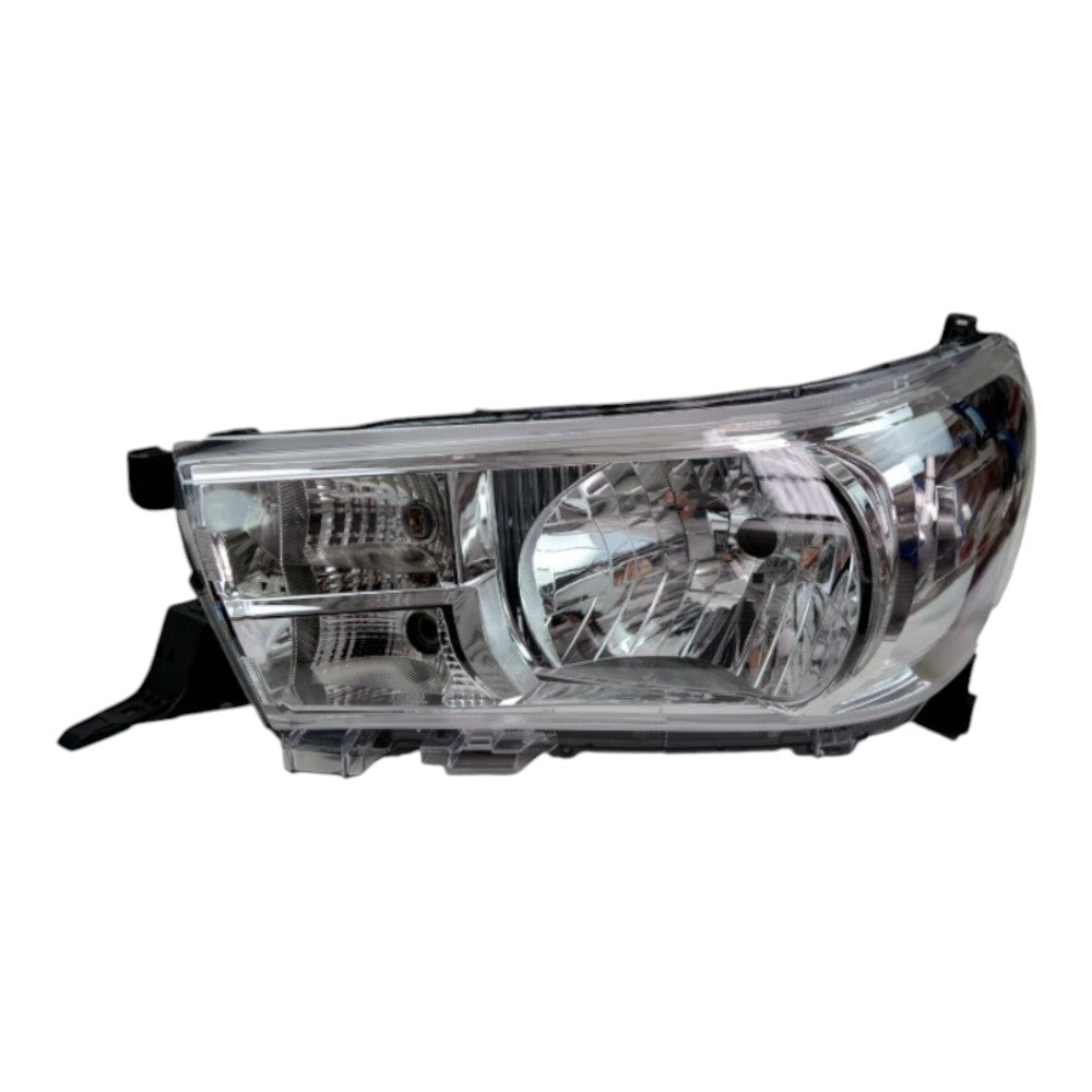 To Fit LH Headlight – Toyota Hilux 2015–2022 – Halogen Type with Electric Adjust