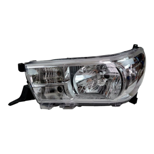 To Fit LH Headlight – Toyota Hilux 2015–2022 – Halogen Type with Electric Adjust