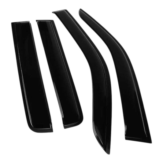 To Fit Nissan Navara D40 2006–2015 Window Visors / Monsoon / Weather Shield