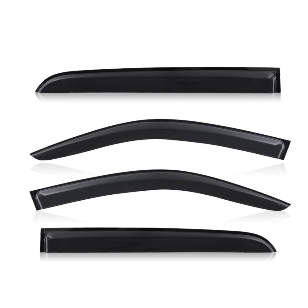 To Fit Toyota Hilux 2015–2025 Window Visors / Monsoon / Weather Shield