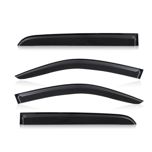 To Fit Toyota Hilux 2015–2025 Window Visors / Monsoon / Weather Shield