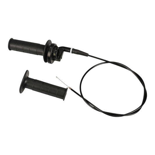 Twist Throttle Grips with Cable – Fits Pit Dirt Bikes, ATVs, and Quad Bikes – 22mm (7/8") Handlebars