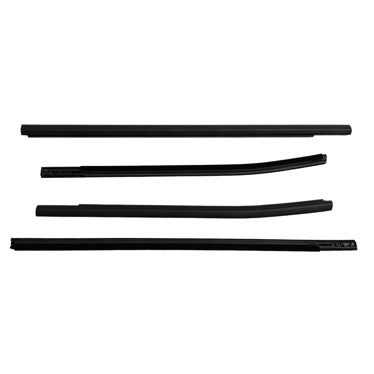 Window Belt Moulding Weatherstrip Set for Ford Ranger T6 PX 2011-2021 Double Cab