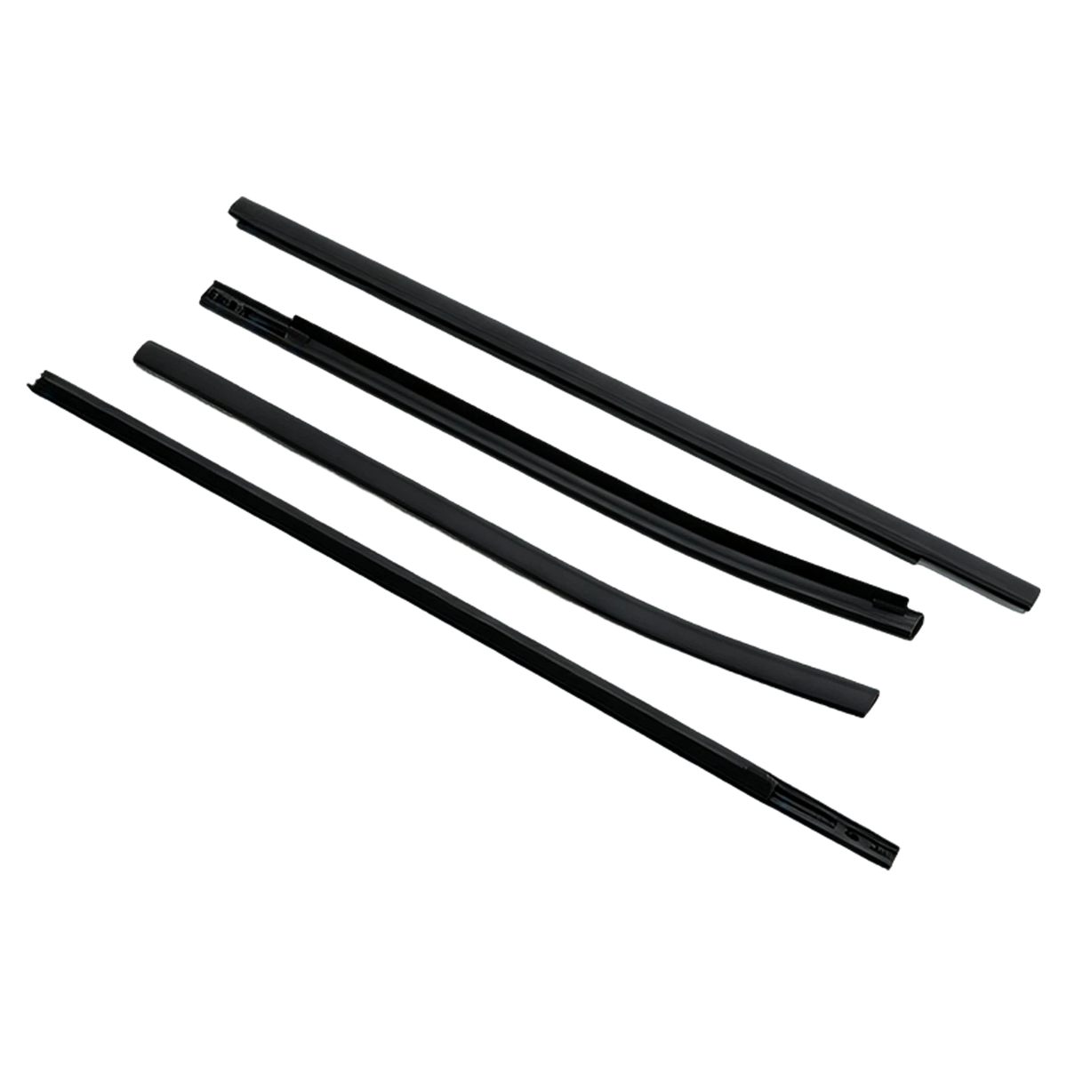 Window Belt Moulding Weatherstrip Set for Ford Ranger T6 PX 2011-2021 Double Cab